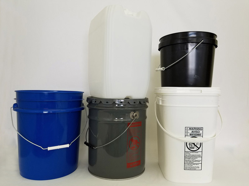 Plastic Pails for Packaging from New Age